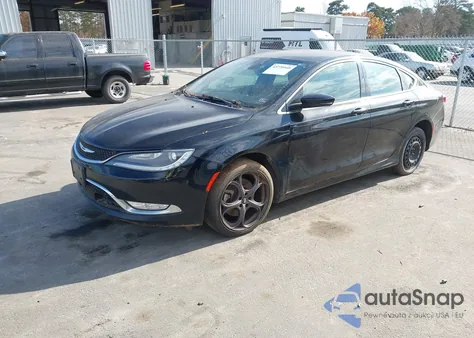 2015 Chrysler 200 C из США, поврежденный, VIN 1C3CCCEG1FN567412
